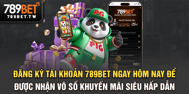 Đăng ký tài khoản 789bet Đăng ký tài khoản 789bet ngay hôm nay để được nhận vô số khuyến mãi siêu hấp dẫn