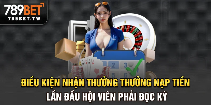 Điều kiện nhận thưởng thưởng nạp tiền lần đầu hội viên phải đọc kỹ