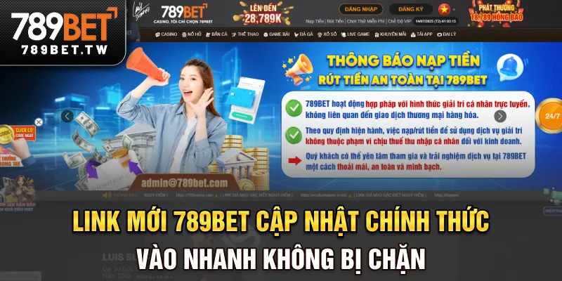 Cập nhật link mới 789bet chính thức vào nhanh không bị chặn